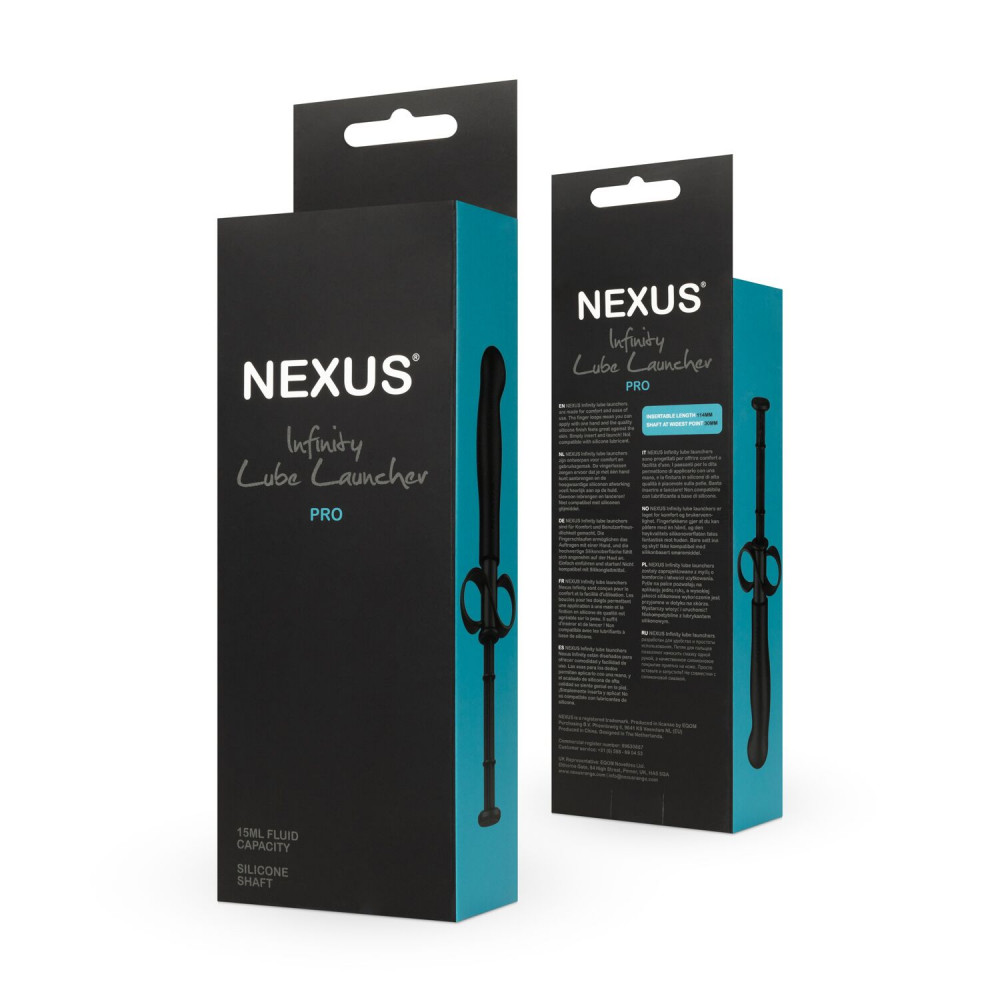 Массажёры простаты без вибрации - Шприц для введения смазки Nexus Infinity Lube launcher Pro 8