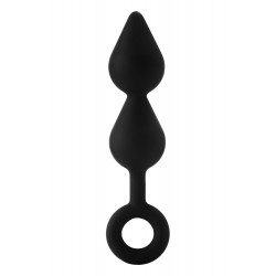 Анальная пробка с кольцом двойная Dream Toys FANTASSTIC XL