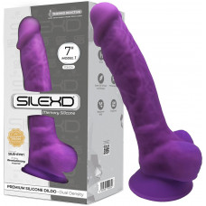 Фаллоимитатор реалистичный с яичками SILEXD Model 1 (7