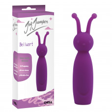 Мини вибратор клиторальный Chisa Joy Jumper Bellwort, фиолетовый