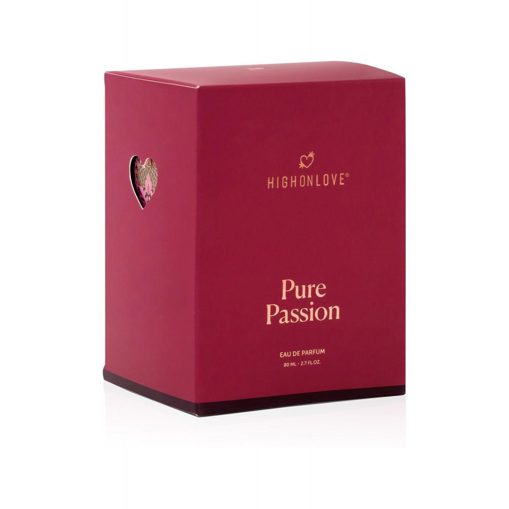Лубриканты - Чувственный женский парфюм HighOnLove Pure Passion, 80 мл 8