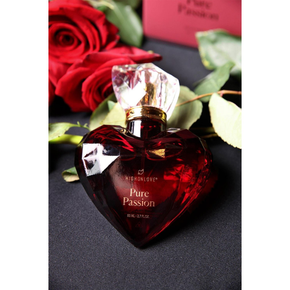 Лубриканты - Чувственный женский парфюм HighOnLove Pure Passion, 80 мл 2