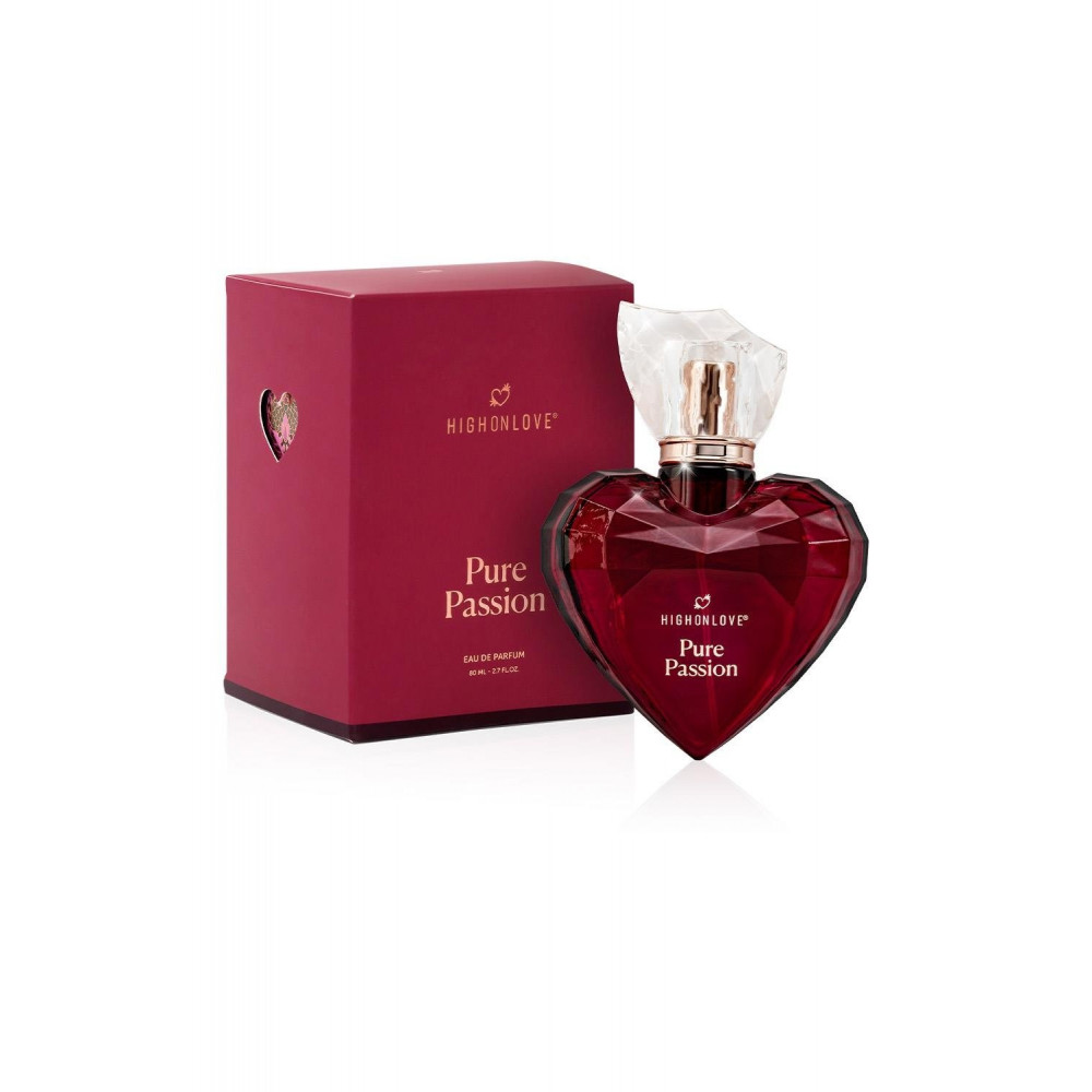 Лубриканты - Чувственный женский парфюм HighOnLove Pure Passion, 80 мл