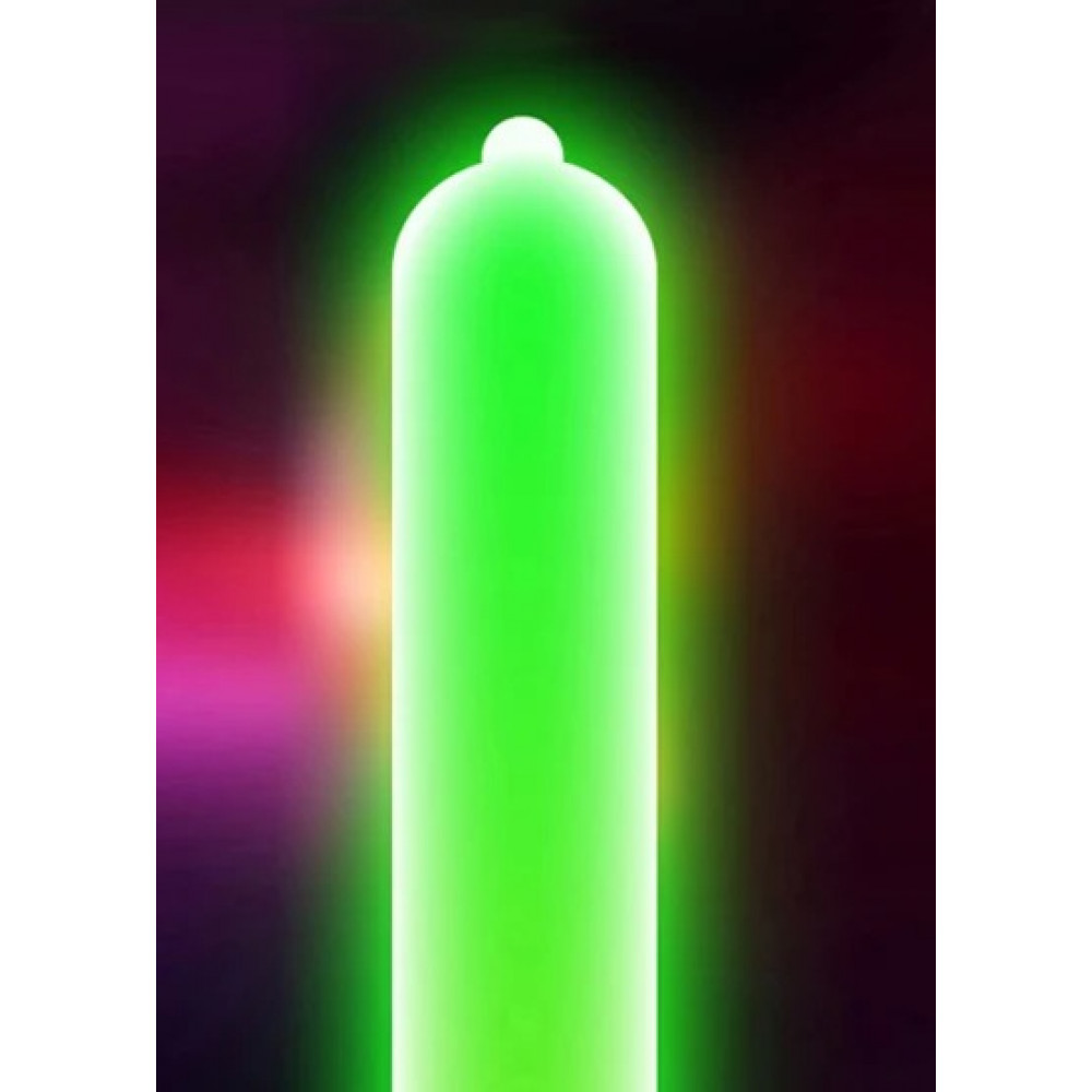 Лубриканты - Презервативы флуоринсцентные ONE Glowing Pleasures (цена за упаковку, 3 шт) 3