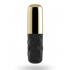 Мощный мини-вибратор Satisfyer Sparkling Darling Gold со съемным колпачком, 15 режимов работы