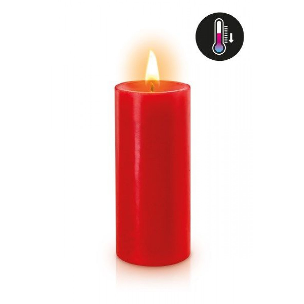   Аксессуары - БДСМ-cвеча низкотемпературная Fetish Tentation SM Low Temperature Candle Red