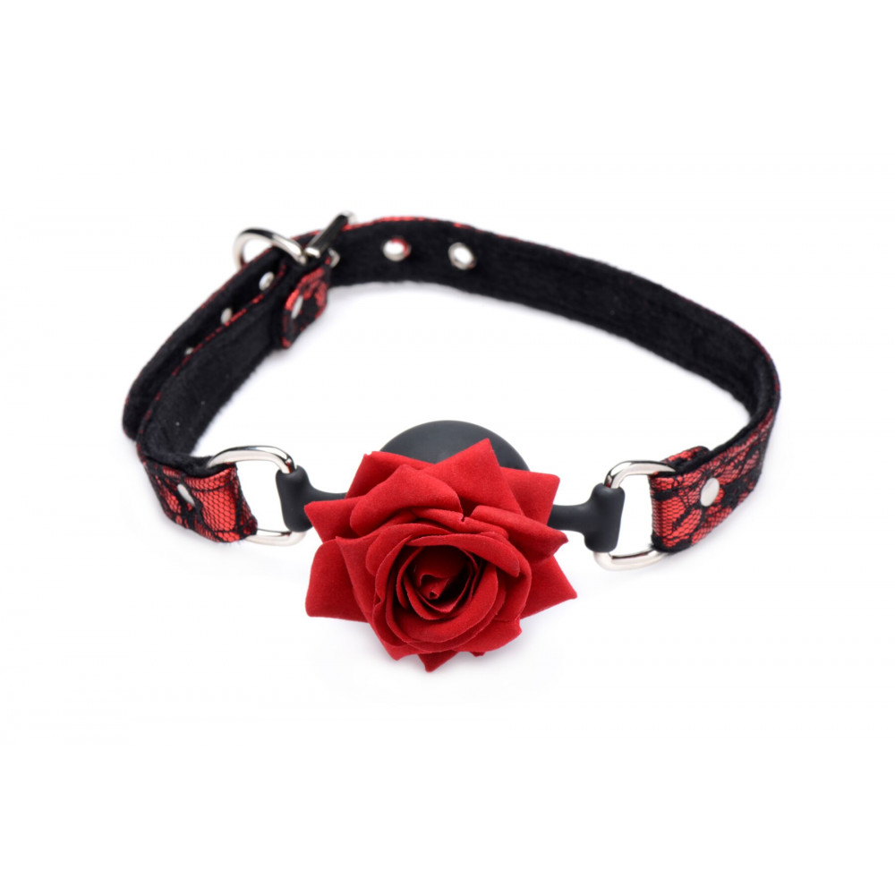 Кляп - Кляп Master Series Eye-Catching Ball Gag With Rose