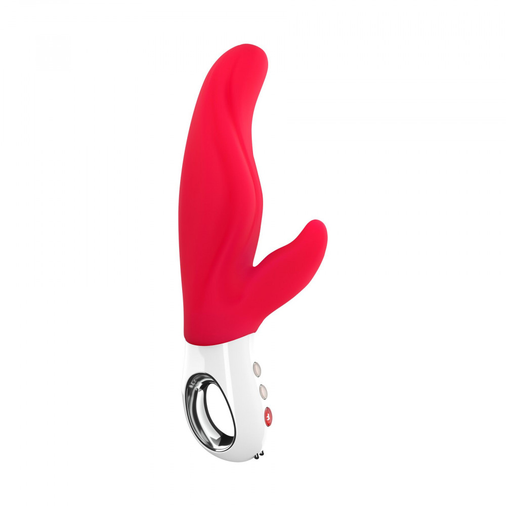 Вибратор-кролик - Вибратор-кролик для точки А Fun Factory LADY BI india red, 2 мотора, 12 режимов
