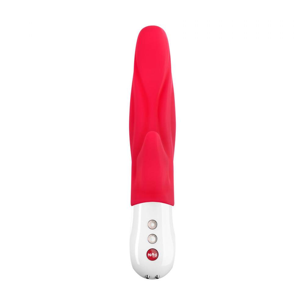Вибратор-кролик - Вибратор-кролик для точки А Fun Factory LADY BI india red, 2 мотора, 12 режимов 1