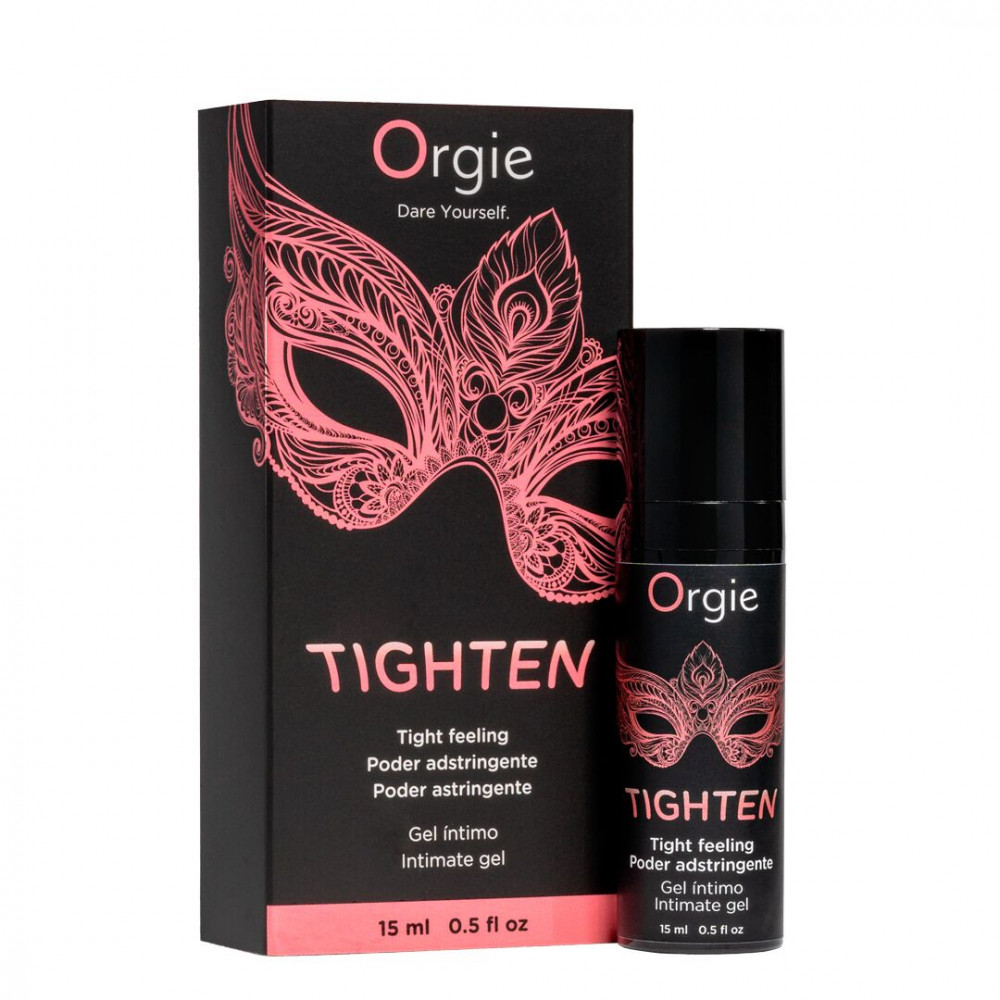 Смазки для женщин - Гель для сужения влагалища Orgie – Tighten (15 мл), вяжущие свойства без сухости