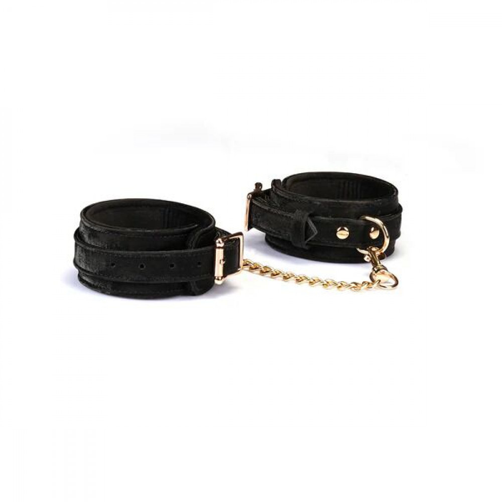 Наручники, веревки, бондажы, поножи - Поножи Liebe Seele Boudoir Amor Ankle Cuffs Black 2