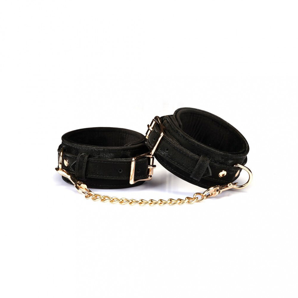 Наручники, веревки, бондажы, поножи - Поножи Liebe Seele Boudoir Amor Ankle Cuffs Black