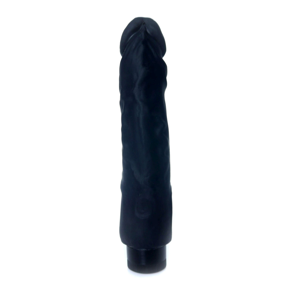 Вибратор - Вибратор Boss Series - Real Skin Black, ( длина 22 см, диаметр 4 см ) BS6700099 4