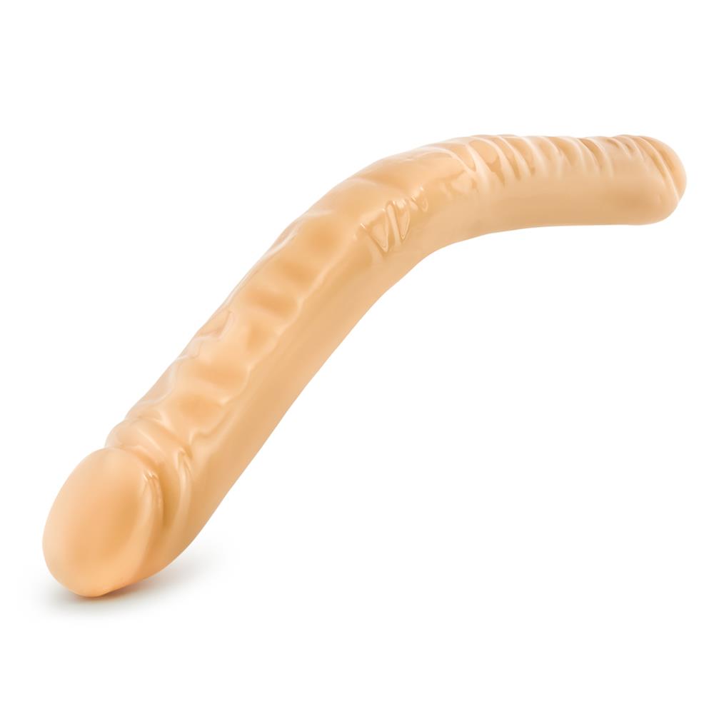 Фаллоимитатор - T330743 Двойной фаллоимитатор B YOURS 18INCH DOUBLE DILDO BEIGE 1