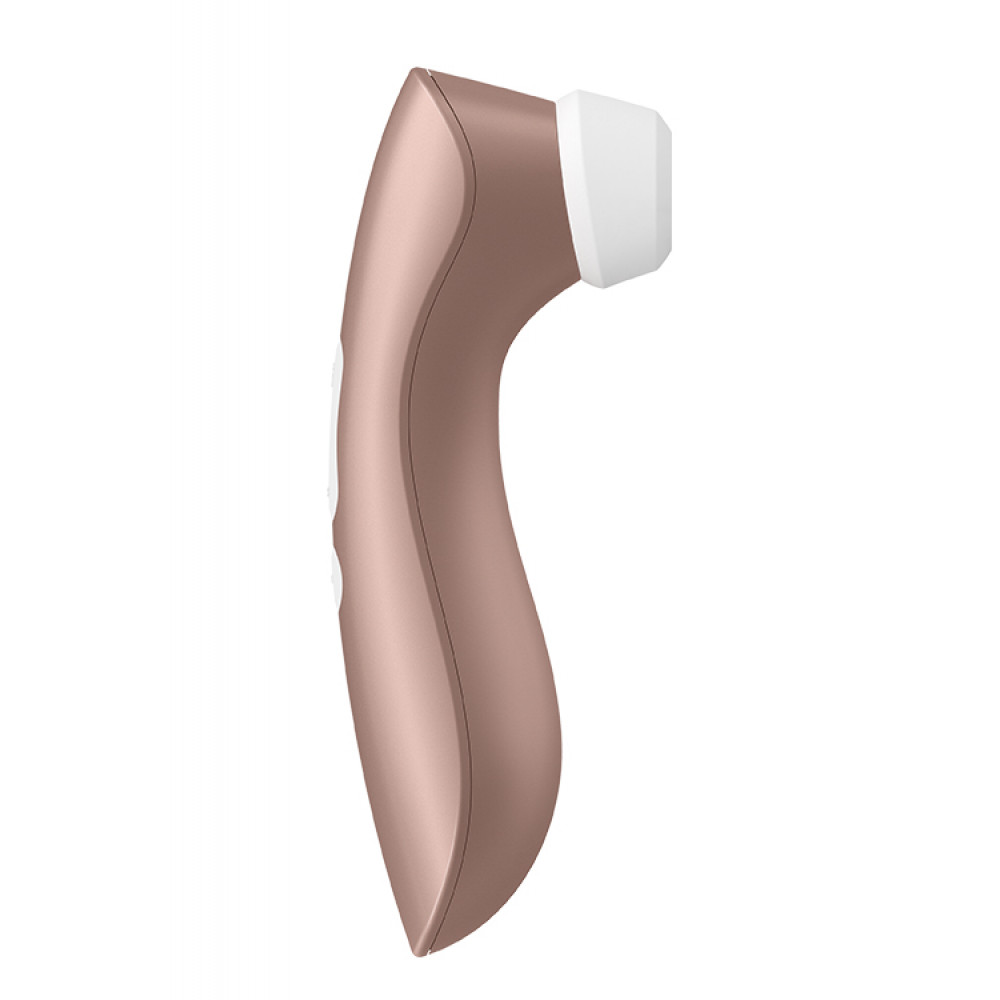 Клиторальный вибратор - Вакуумный клиторальный стимулятор SATISFYER PRO 2 VIBRATION 2
