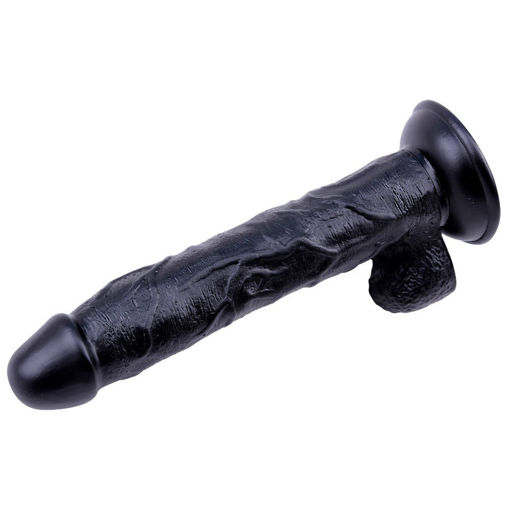 Секс игрушки - Фаллоимитатор с яичками на присоске Chisa Black Mont Chisa, 25 см 4