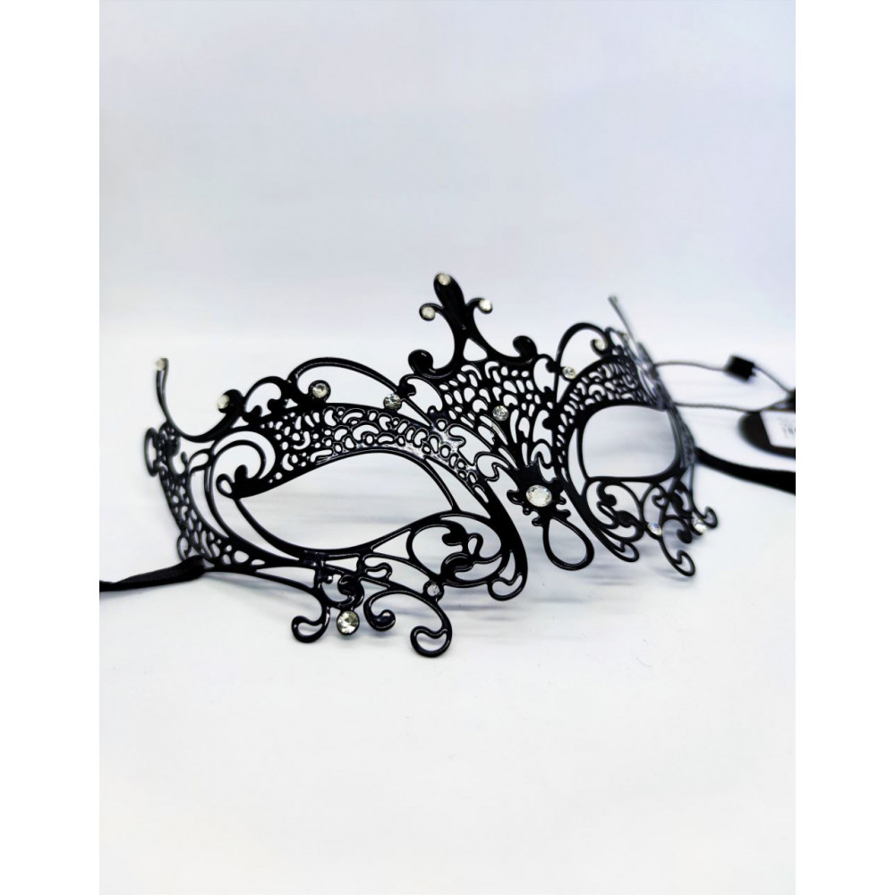 БДСМ игрушки - Маска на глаза Eye mask metal black