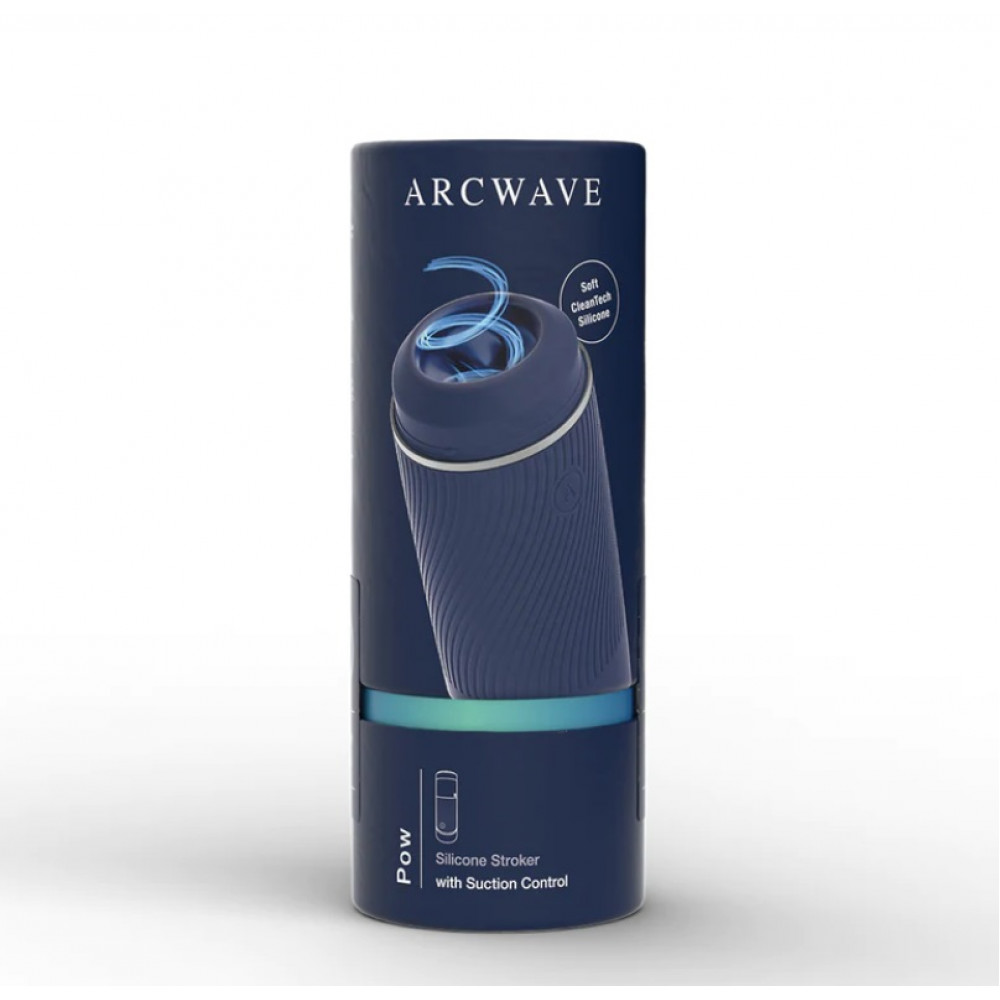 Мастурбатор - Мастурбатор премиум-класса с контролем всасывания Arcwave Pow Stroker Blue 10