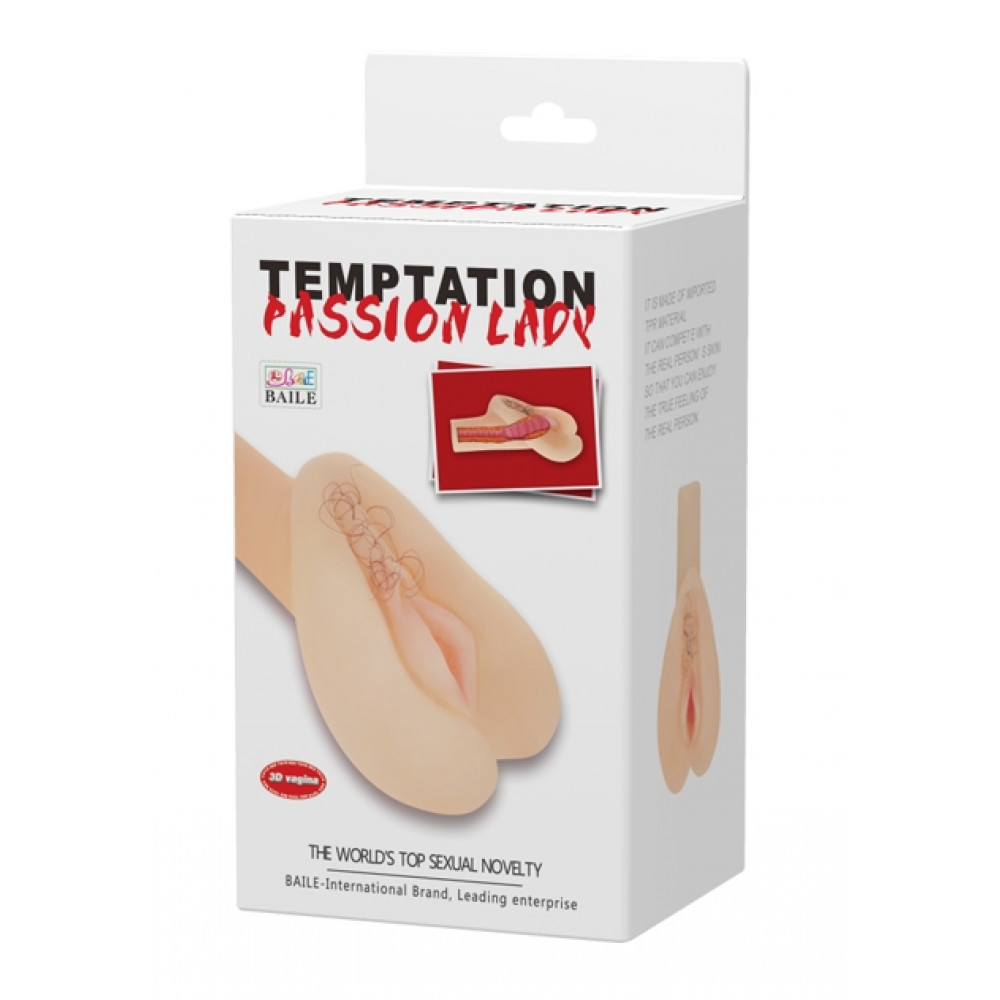Мастурбаторы вагины - Мастурбатор вагина с вибрацией BAILE - Temtation Passion Lady, BM-009018 1
