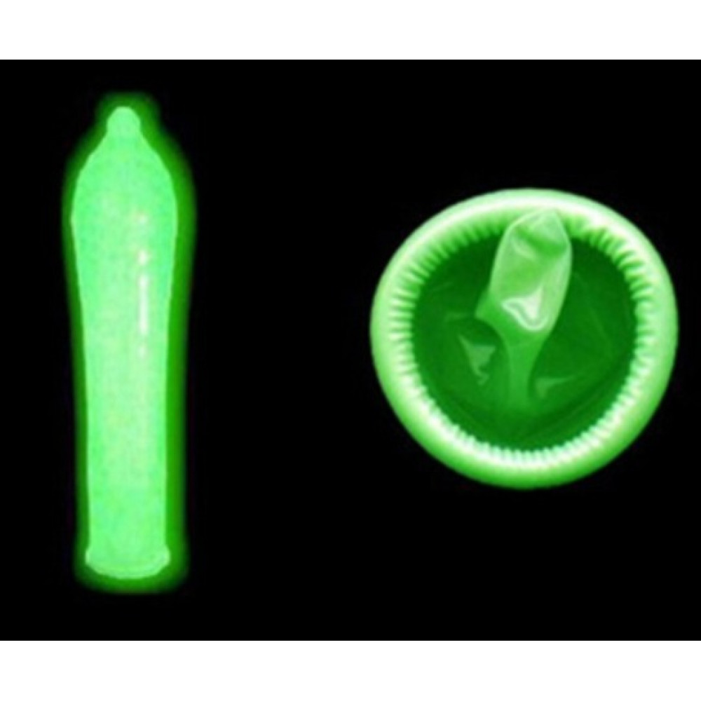 Лубриканты - Презервативы Night Light флуоринсцентные 1