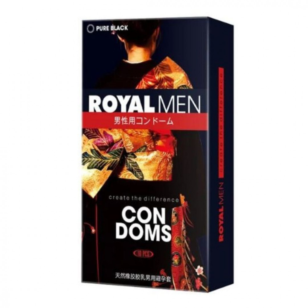 Лубриканты - Презервативы OLO Royal Men с гиалуроновой кислотой (цена за 10 шт. в упаковке) 1