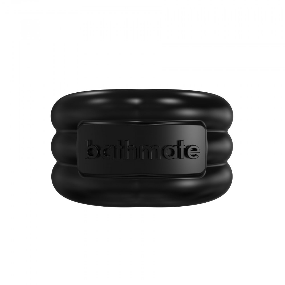 Эрекционные кольца с вибрацией - Эрекционное виброкольцо Bathmate Vibe Ring Stretch, широкое, может быть ограничителем 2