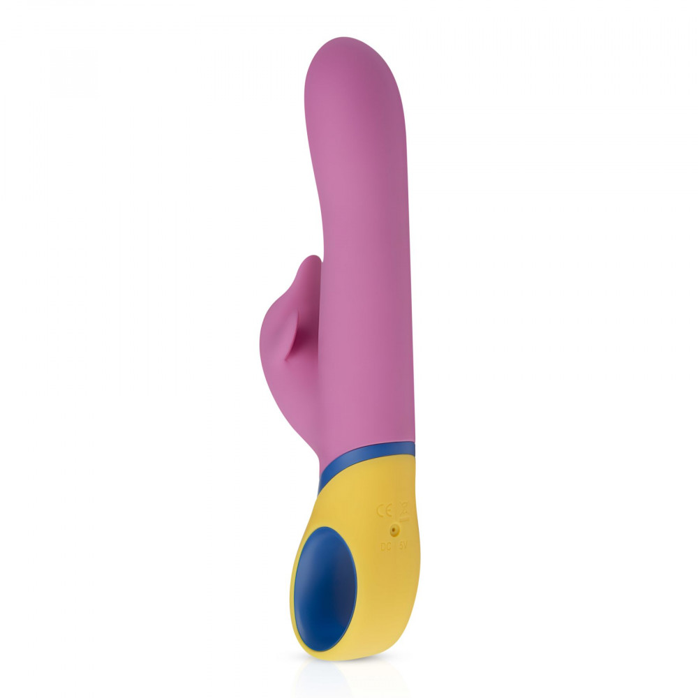 Вибратор-кролик - Вибратор-кролик с ротацией PMV20 Copy - Dolphin Vibrator 8