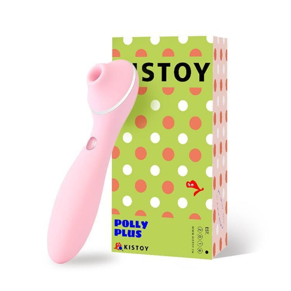 Вибраторы вакуумные - Вакуумный вибратор KISTOY Polly Plus Pink