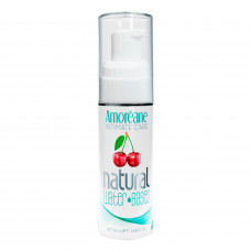 Лубрикант на водной основе с экстрактом фитопланктона Amoreane Cherry (50 мл), морской коллаген