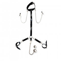 Бондажный набор с металлическим анальным крюком №4 Art of Sex Beatrice Bondage set with anal hook №4