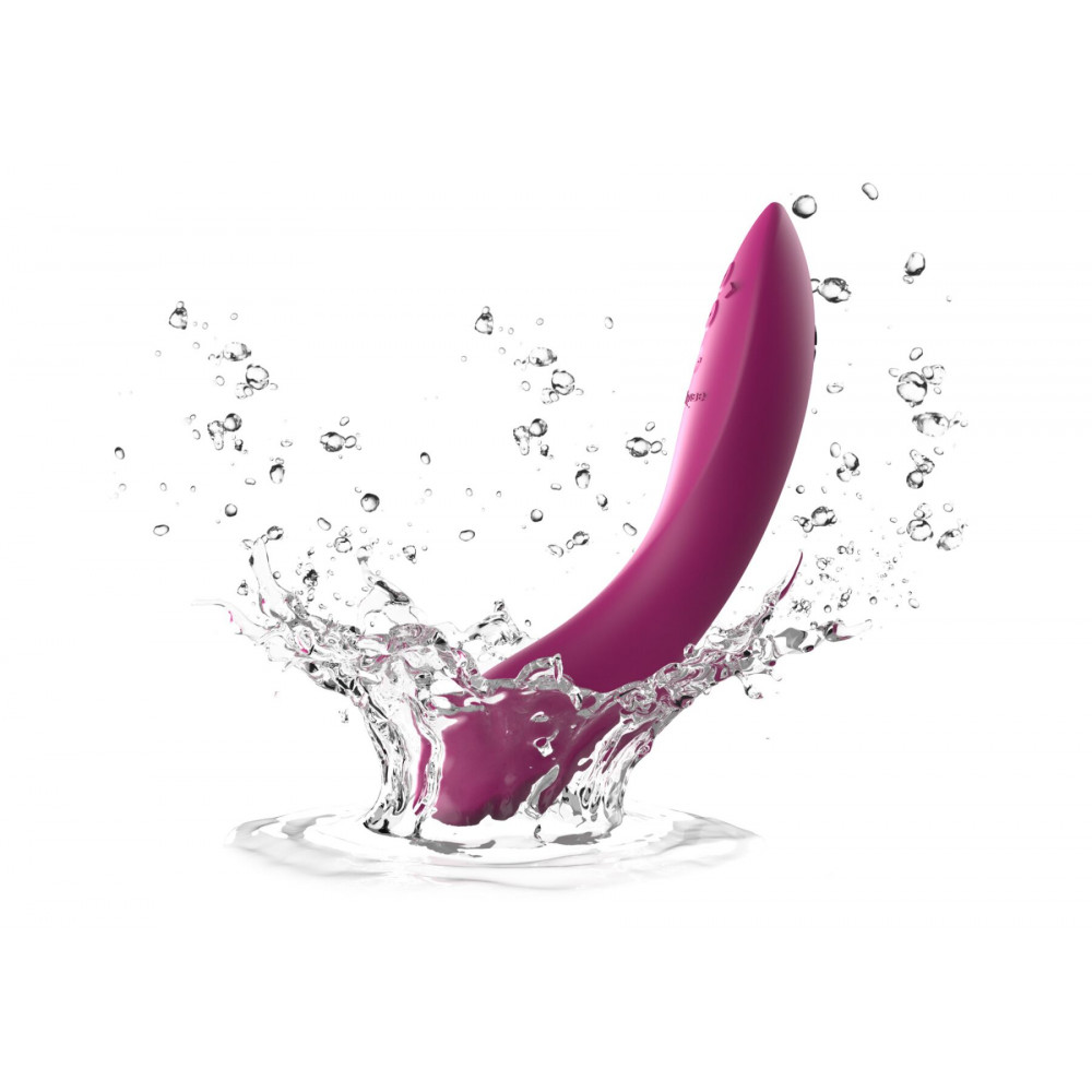 Стимулятор точки G - Смарт-вибратор We-Vibe Rave 2 Twisted Pleasure Pink, для точки G и входа во влагалище, 2 мотора 4