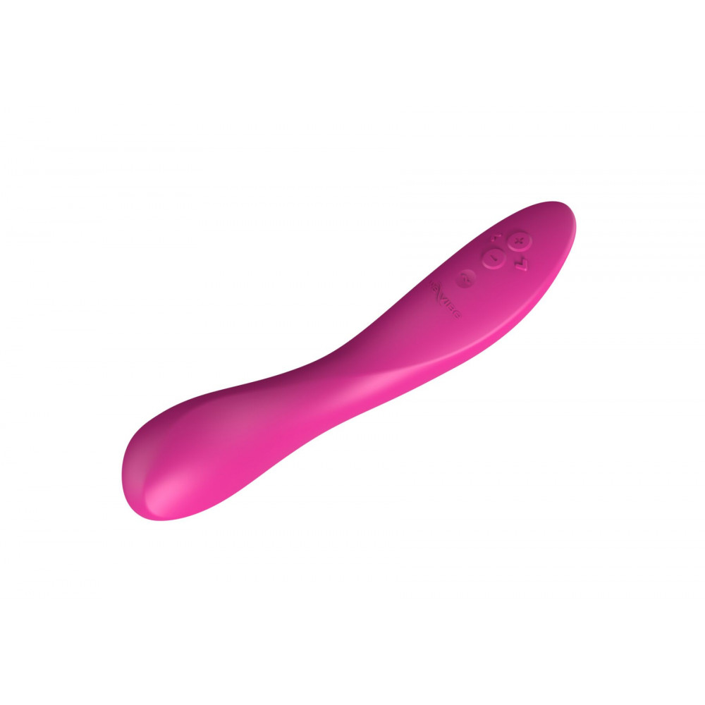 Стимулятор точки G - Смарт-вибратор We-Vibe Rave 2 Twisted Pleasure Pink, для точки G и входа во влагалище, 2 мотора 8