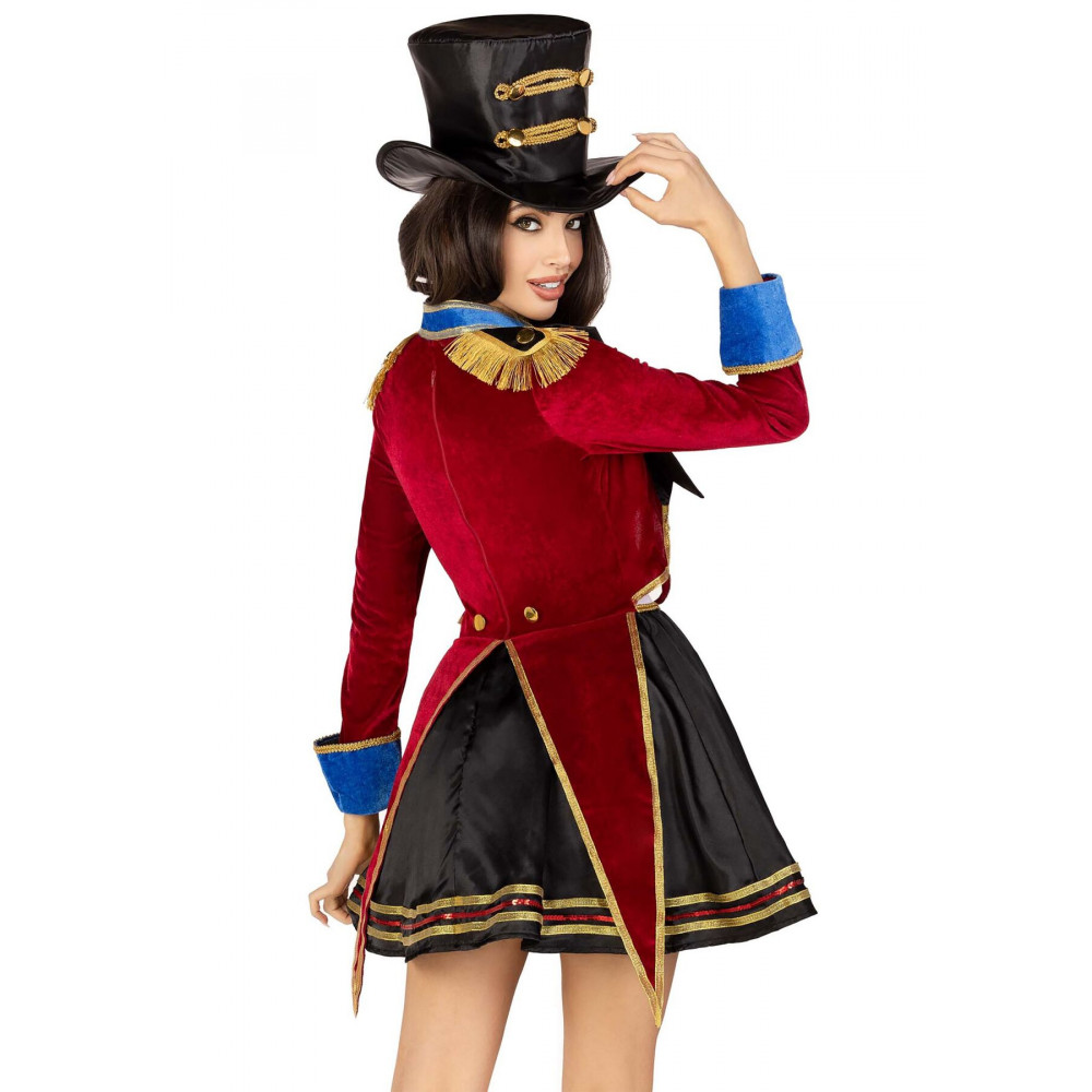 Эротические костюмы - Костюм циркачки Leg Avenue Classic Ringmaster Costume M 5