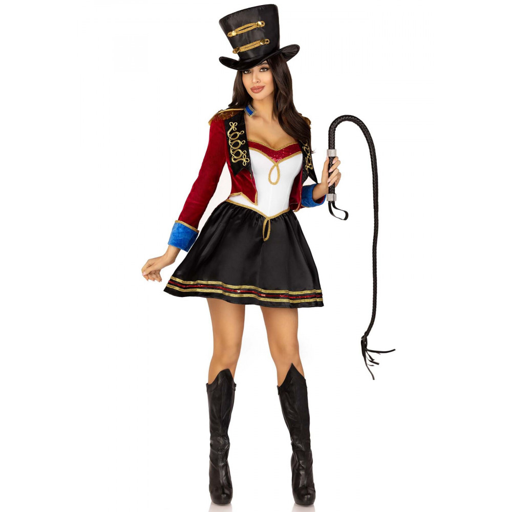 Эротические костюмы - Костюм циркачки Leg Avenue Classic Ringmaster Costume M 2