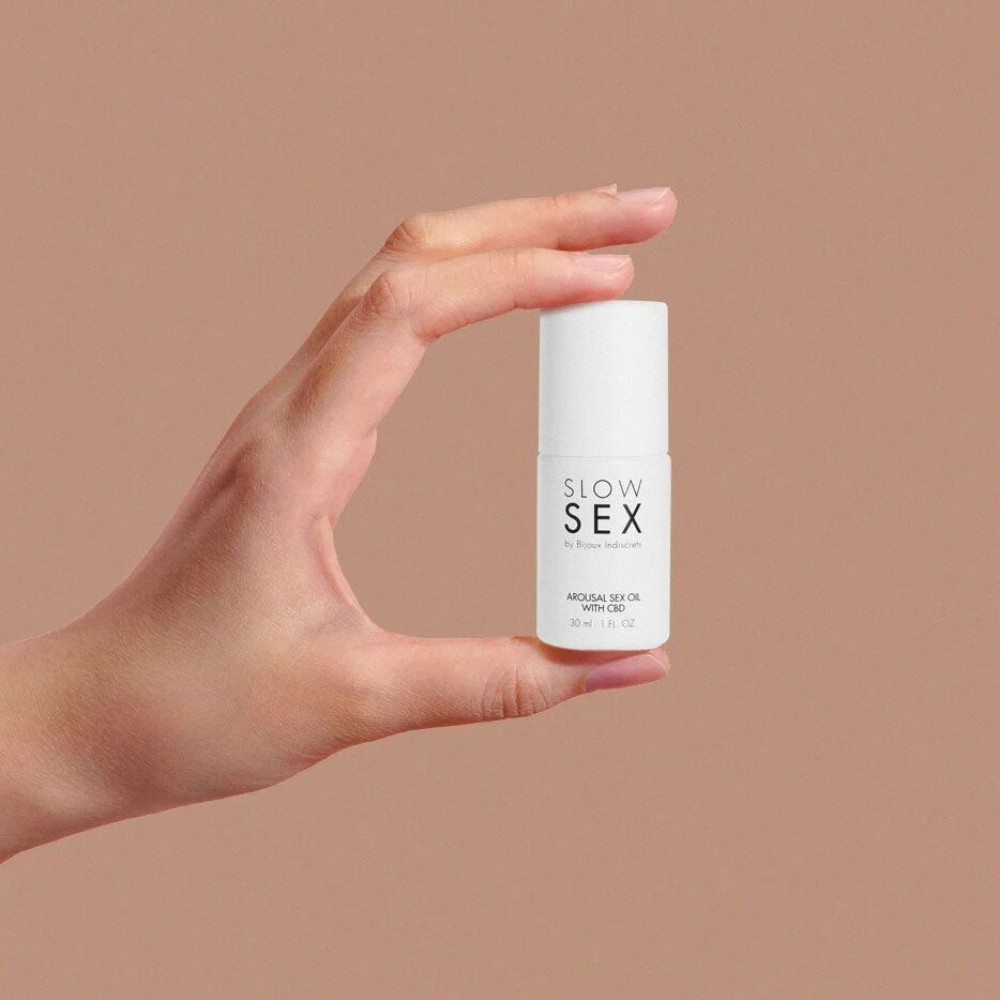 Женские возбудители - Bijoux Indiscrets SLOW SEX Arousal Sex Oil CBD 4
