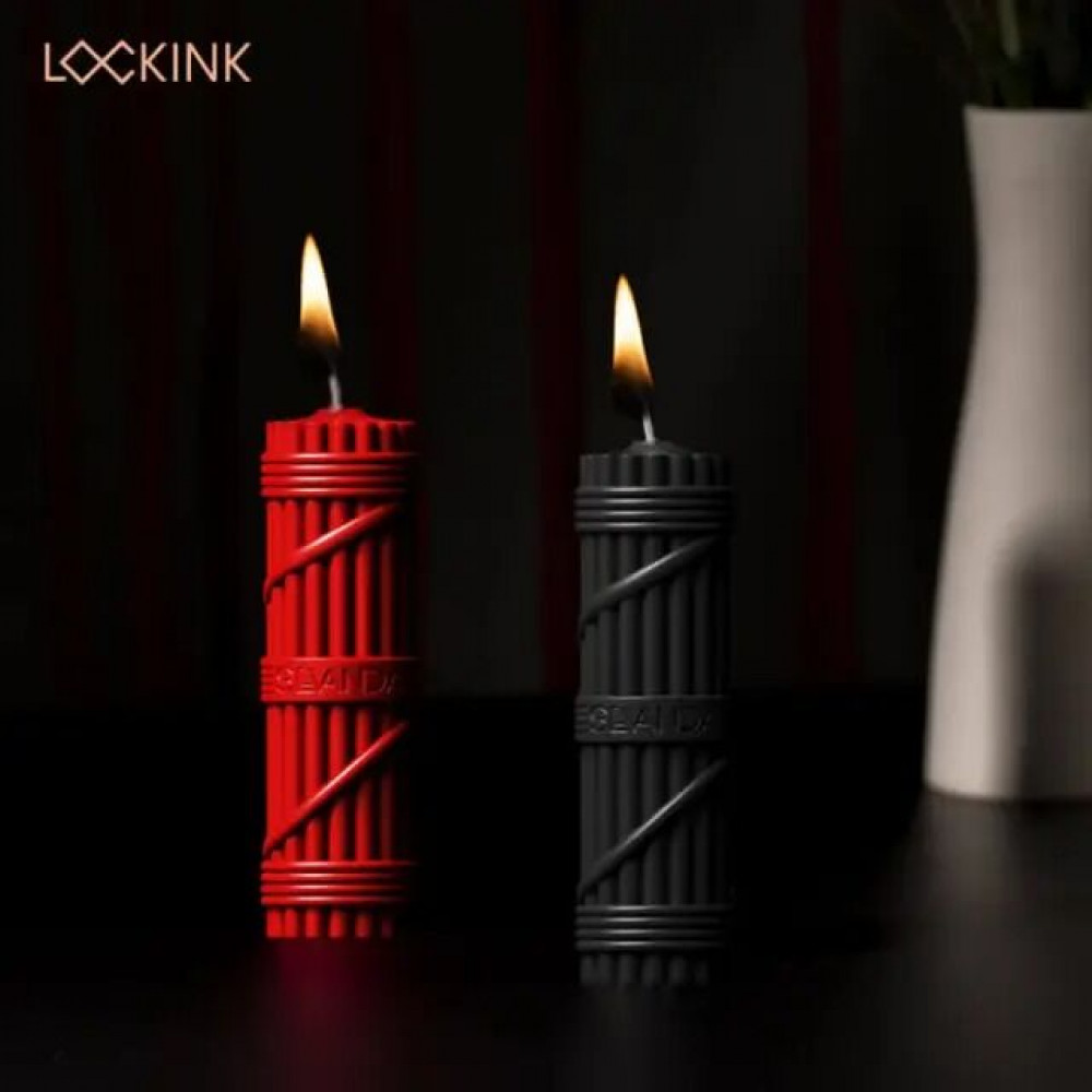   Аксессуары - Свечи для BDSM LOCKINK SEVANDA Fetish Drip Candles Set 2 шт 2