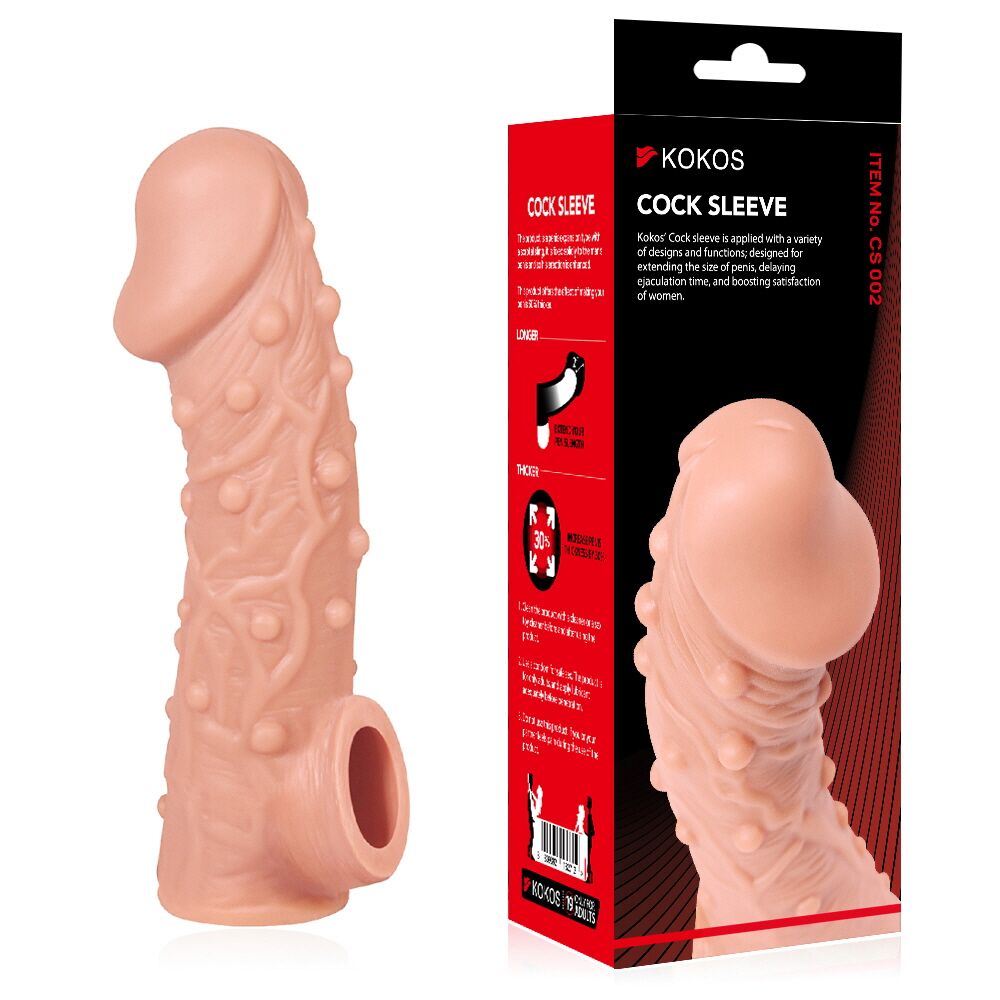 Насадки на член - Насадка на член Kokos Cock Sleeve CS 002 L