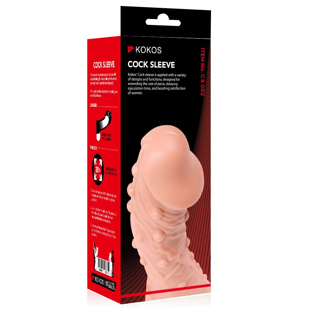 Насадки на член - Насадка на член Kokos Cock Sleeve CS 002 L 2
