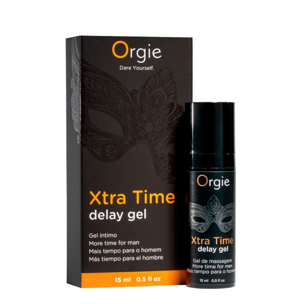 Лубриканты - Гель-пролонгатор Orgie Xtra Time Delay Gel, 15 мл (мятая упаковка!!!)