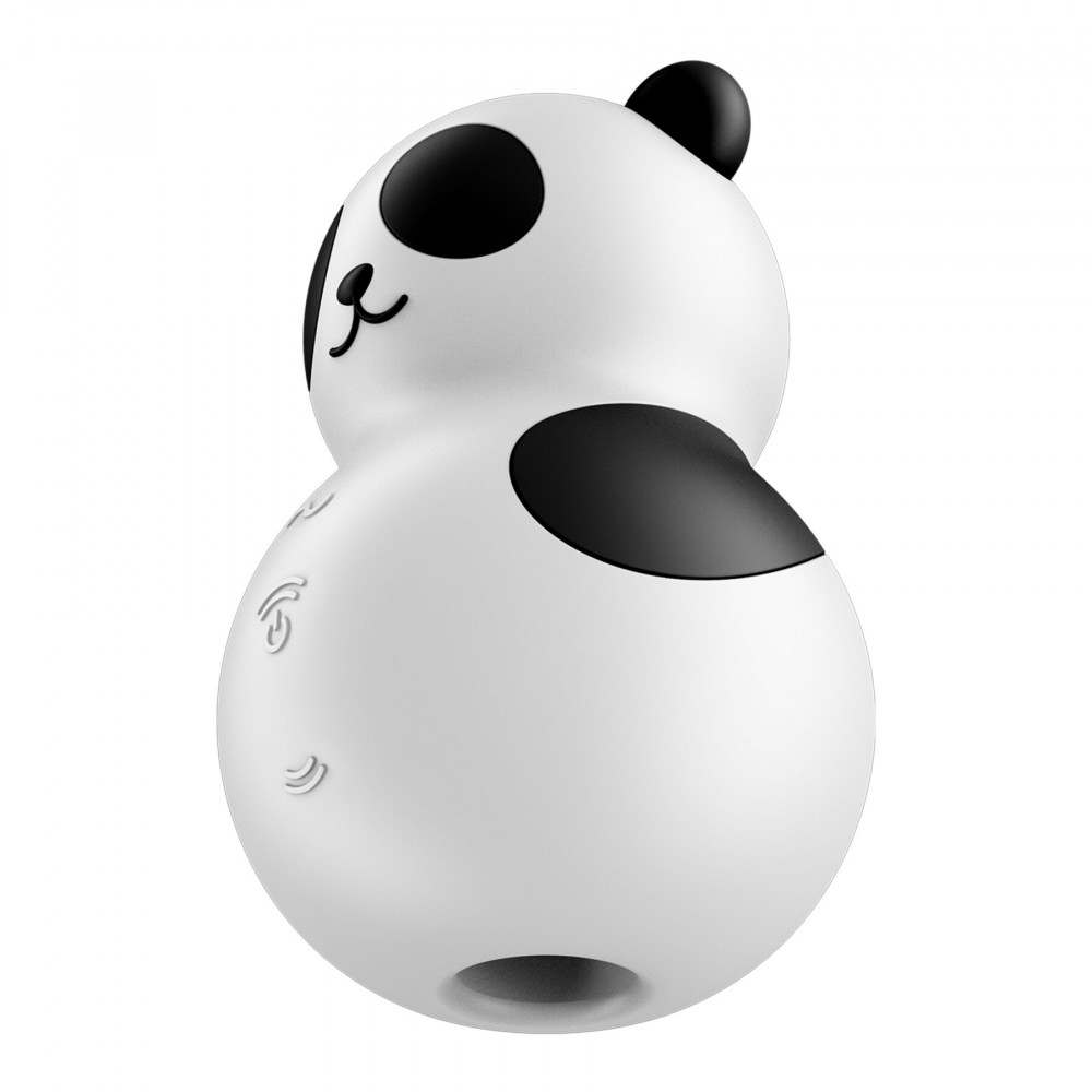 Вибраторы вакуумные - Вакуумный стимулятор с вибрацией Satisfyer Pocket Panda 5