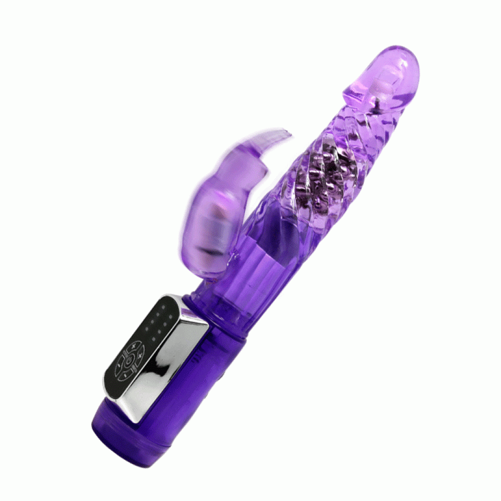 Вибратор - Вибратор с стимулятором клитора и функцией ротации BAILE - ENTHUSTASM COWBOY, 4 rotation functions 12 vibration functions, BW-037302 6