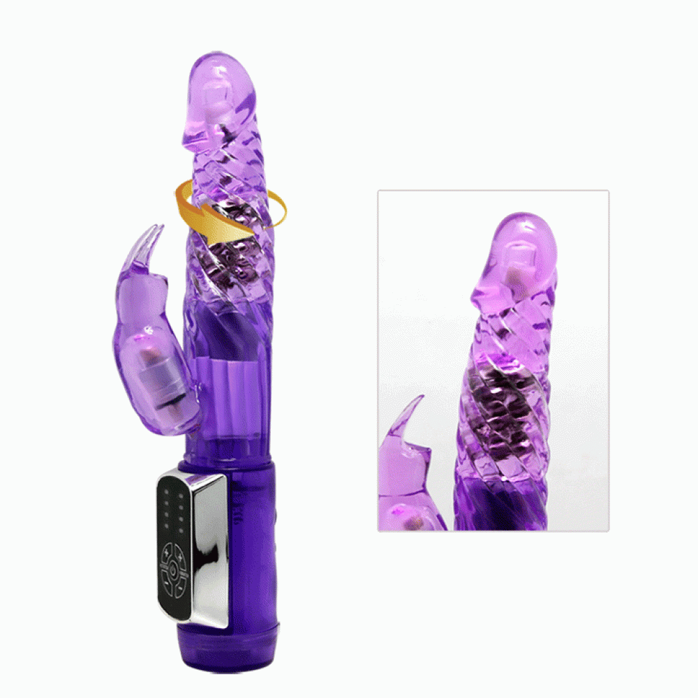 Вибратор - Вибратор с стимулятором клитора и функцией ротации BAILE - ENTHUSTASM COWBOY, 4 rotation functions 12 vibration functions, BW-037302 7