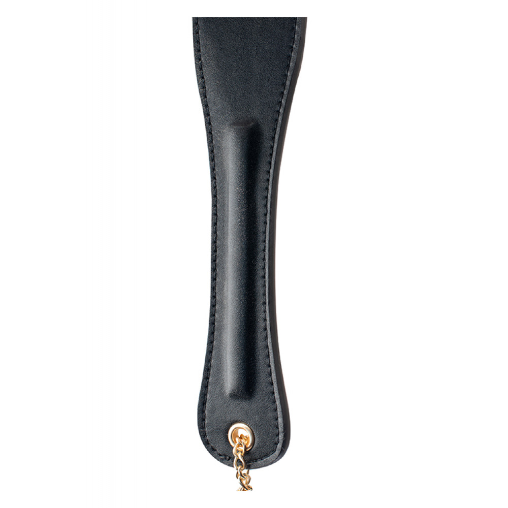 Плети, стеки, флоггеры, тиклеры - Шлепалка GP PREMIUM PADDLE BLACK 1