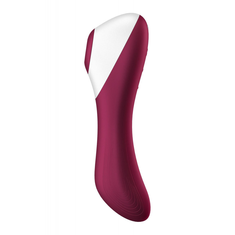 Вибратор - Вакуумний кліторальний стимулятор із вібрацією Satisfyer Dual Crush 2