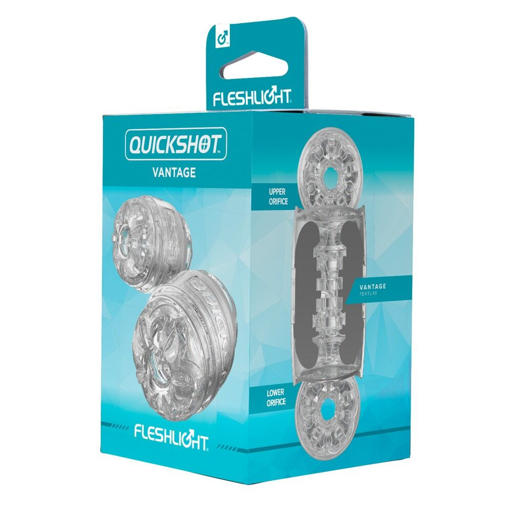 Другие мастурбаторы - Мастурбатор Fleshlight Quickshot Vantage, компактный, отлично для пар и минета 2