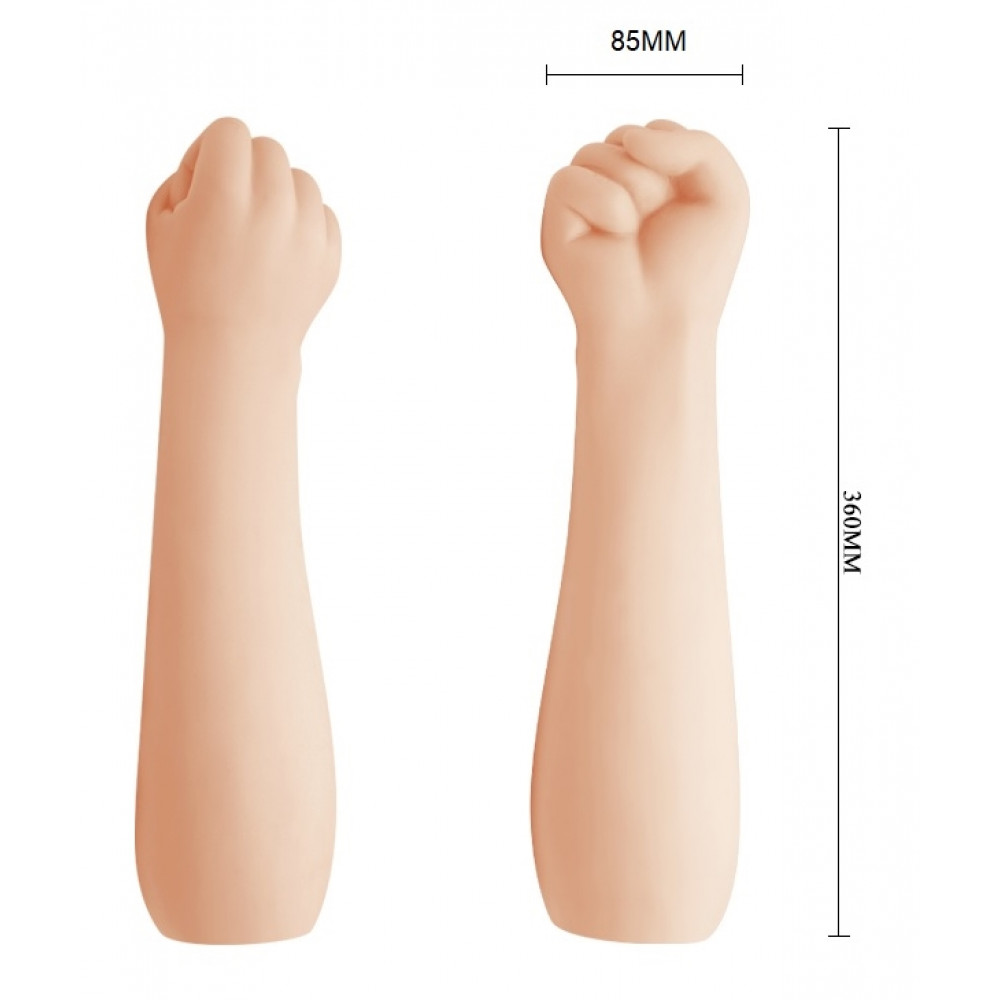 Фаллоимитатор - Фаллоимитатор для фистинга в виде руки - Big Fist 14'' Long Realistic, BW-007037R 1