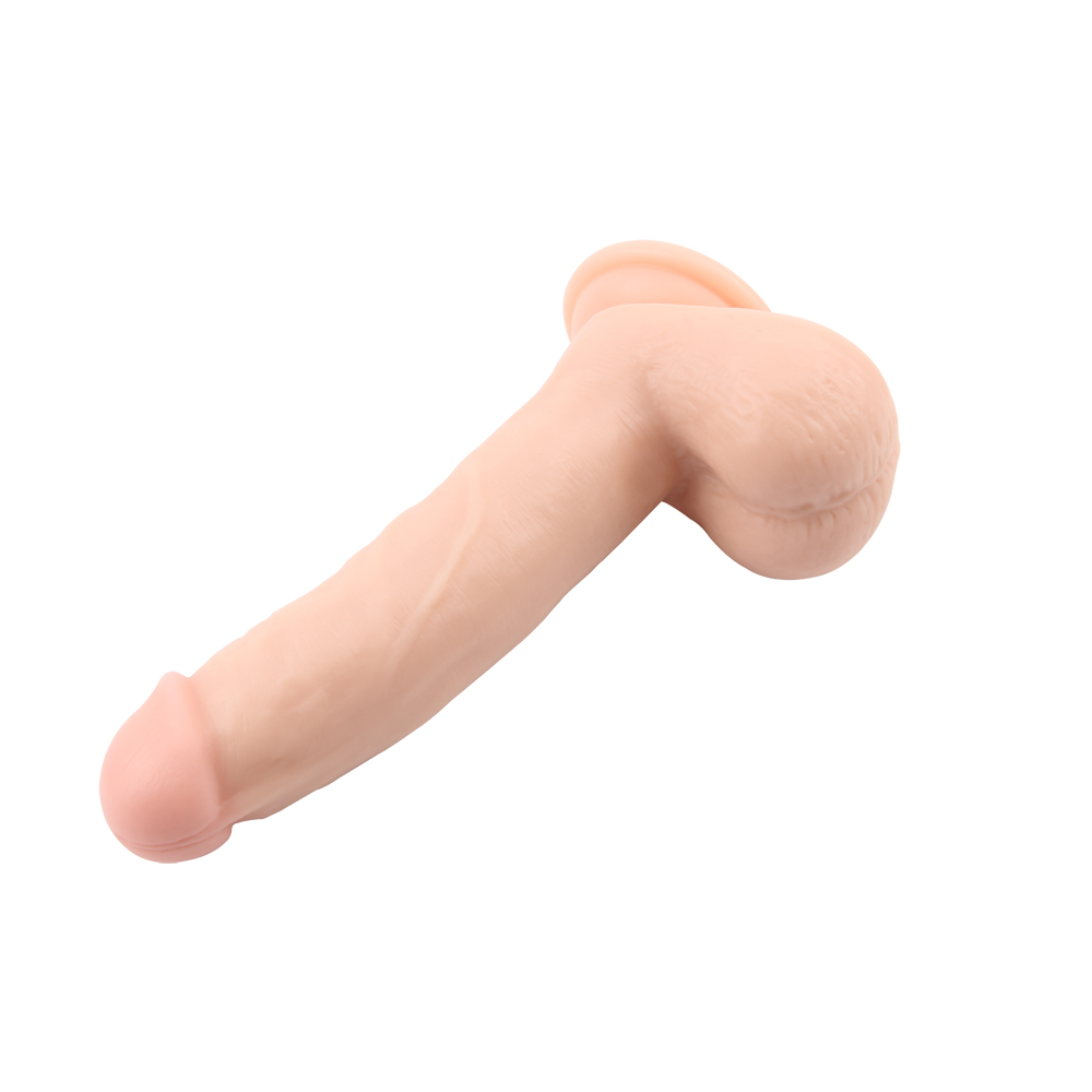 Секс игрушки - Фаллоимитатор с яичками Chisе Ballsy Super Cock на присоске, бежевый 5