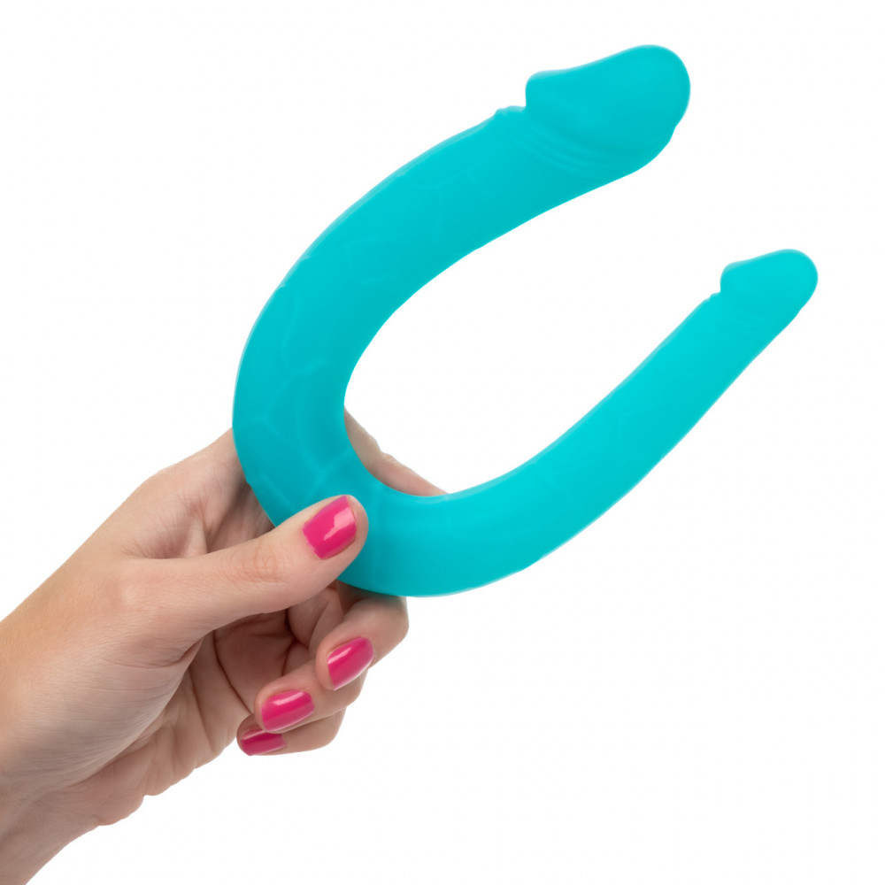 Секс игрушки - Фаллоимитатор двойной реалистичный California Exotic Novelties, бирюзовый 3