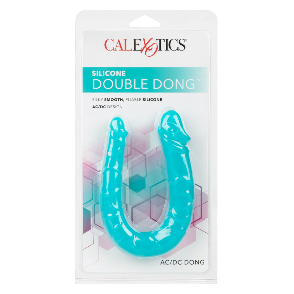 Секс игрушки - Фаллоимитатор двойной реалистичный California Exotic Novelties, бирюзовый 10