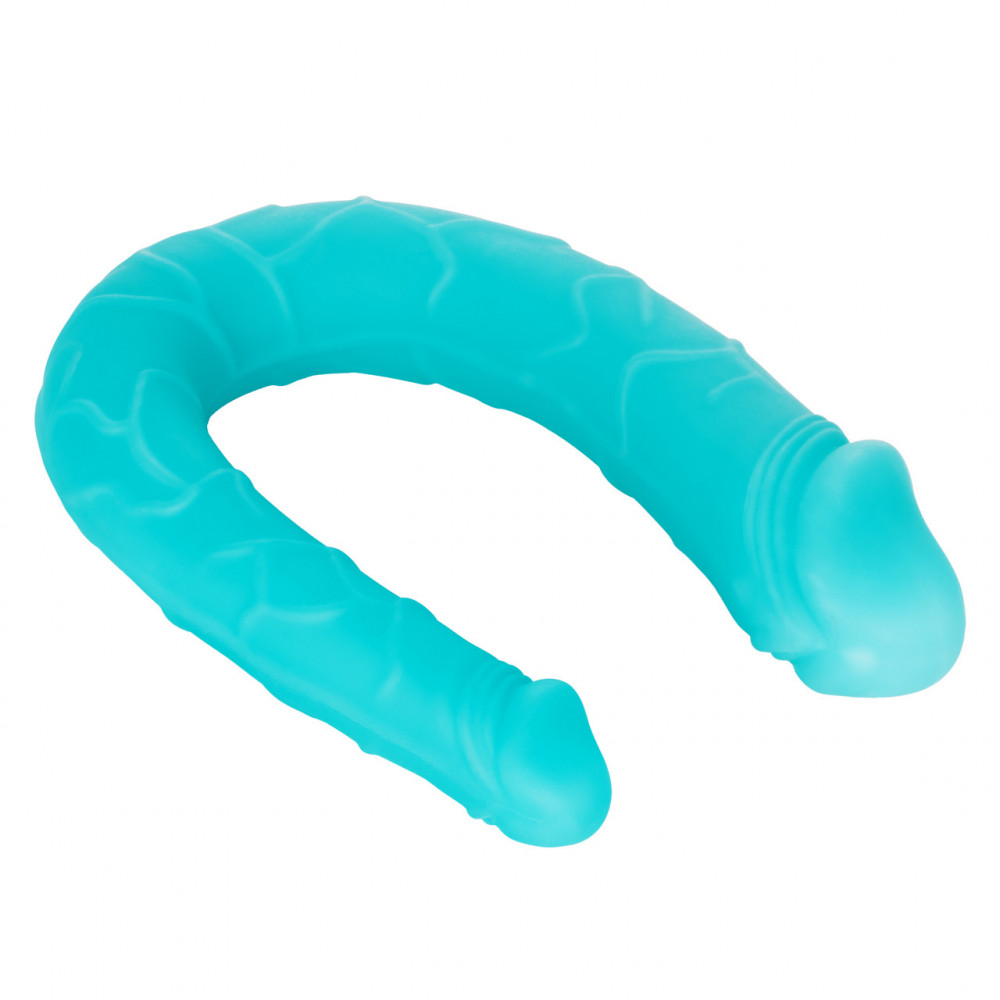 Секс игрушки - Фаллоимитатор двойной реалистичный California Exotic Novelties, бирюзовый 9
